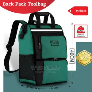 Toolbag Open Mouth Backpack High Grade Quality Tool Bag