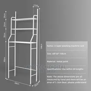 Waterproof Bathroom/Toilet Rack Organizer
