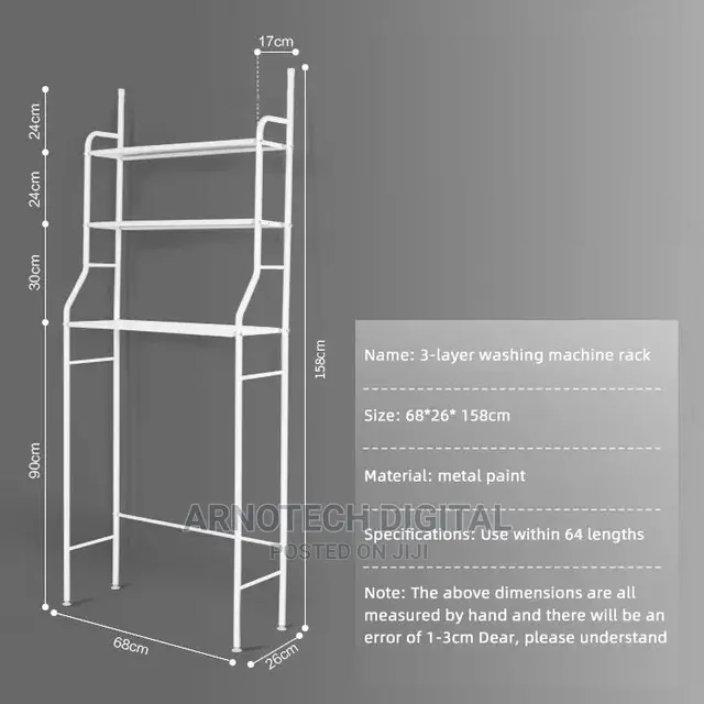 Waterproof Bathroom/Toilet Rack Organizer
