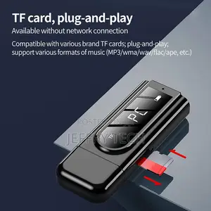 Bluetooth 5.0 Receiver MP3 Players Stereo Music FM Trans