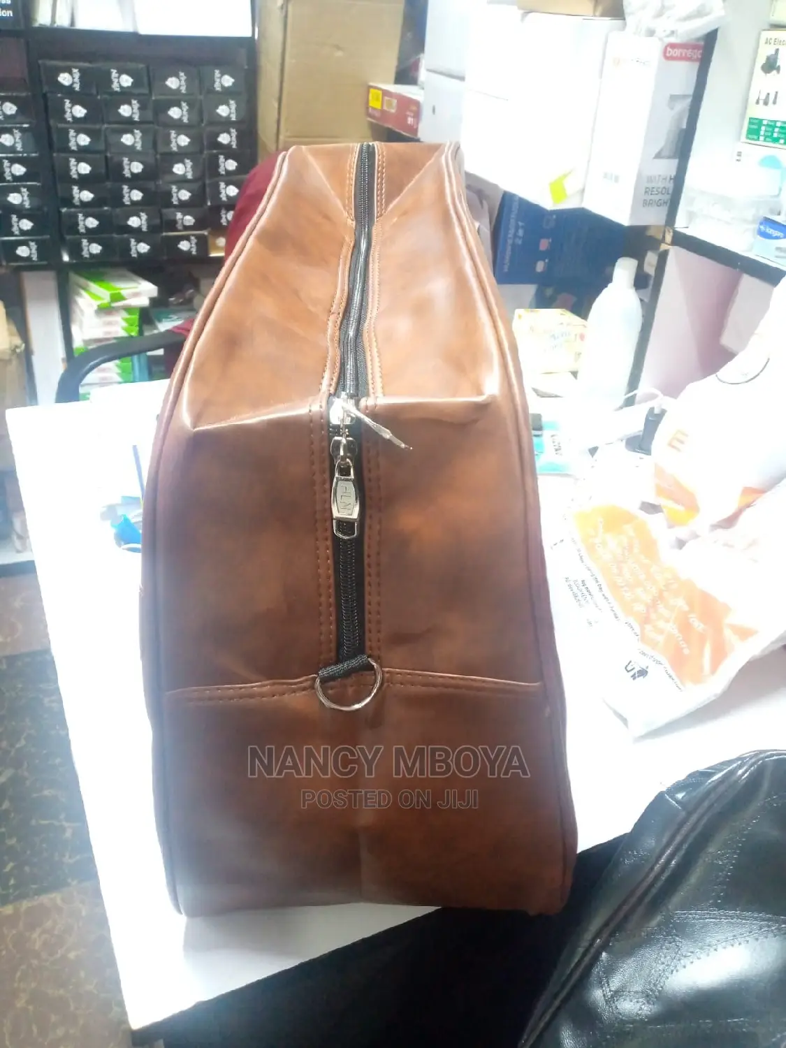 Traveling Leather Bag