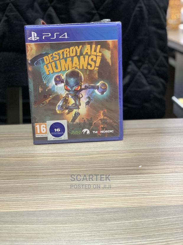 Ps4 Destroy All Humans! - main view