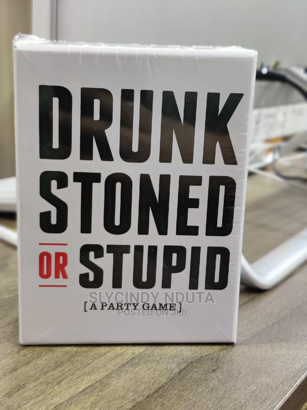 Drunk Stoned or Stupid(A Party Game)