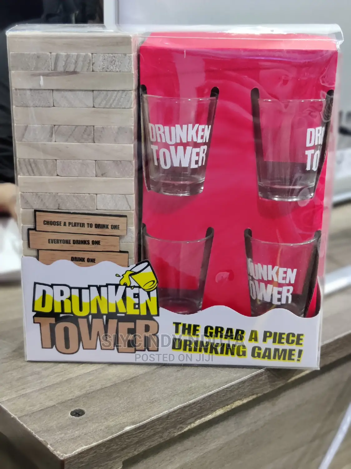 Drunken Tower(The Grab a Piece Drinking Game!)