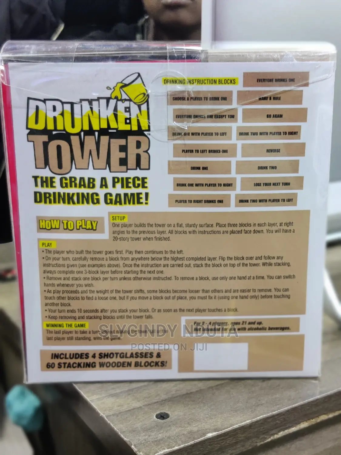 Drunken Tower(The Grab a Piece Drinking Game!)