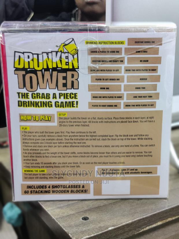 Drunken Tower(The Grab a Piece Drinking Game!) - thumbnail 3