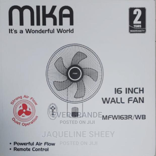 Wall Fan 16" Inches Mika Brand - main view