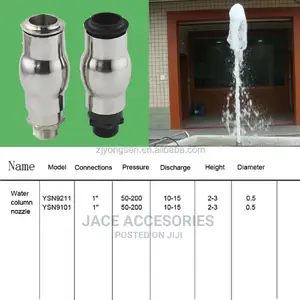 Fountain Foam Nozzle Jet