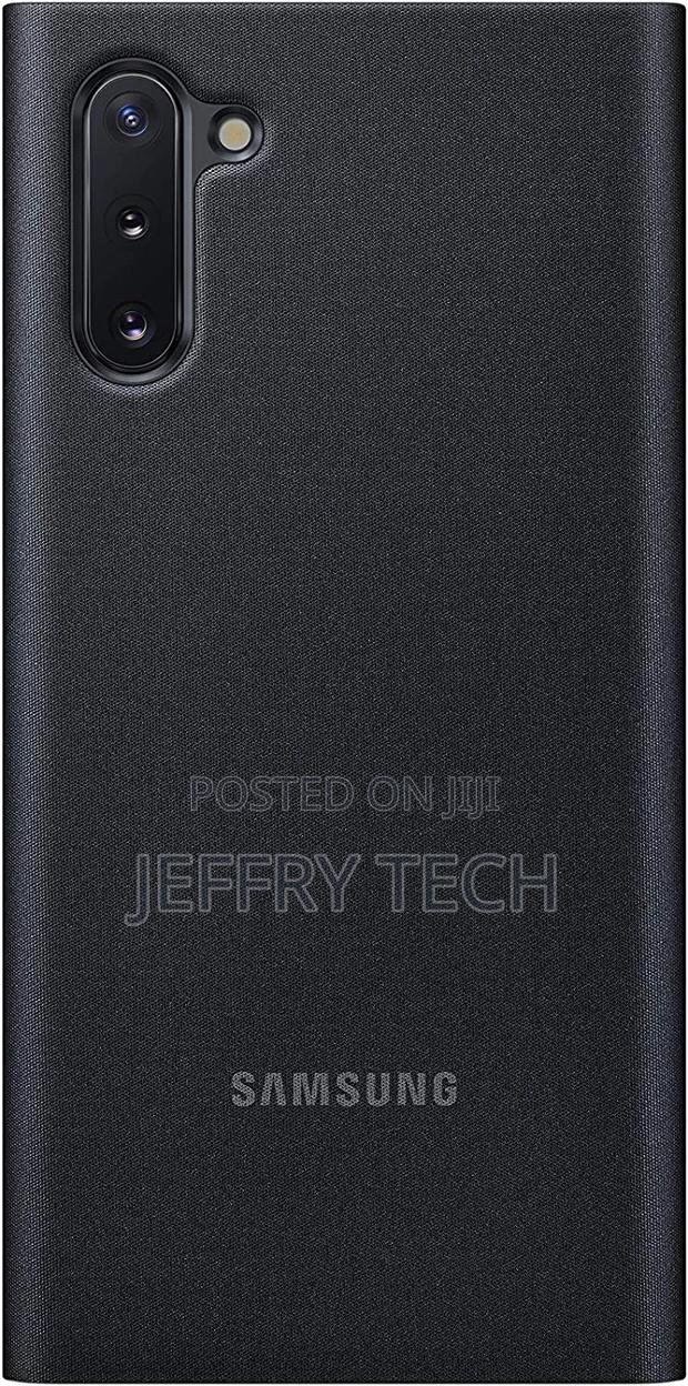 SAMSUNG Original Galaxy Note 10 Clear View Cover Case - Blac - main view