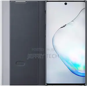 SAMSUNG Original Galaxy Note 10 Clear View Cover Case - Blac