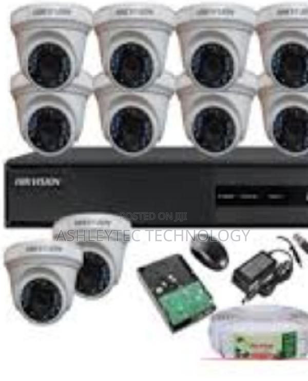 4 Cctv Camera Full Set Up and Installation