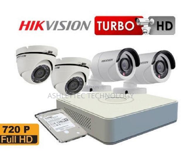 4 Cctv Camera Full Set Sale Only - main view