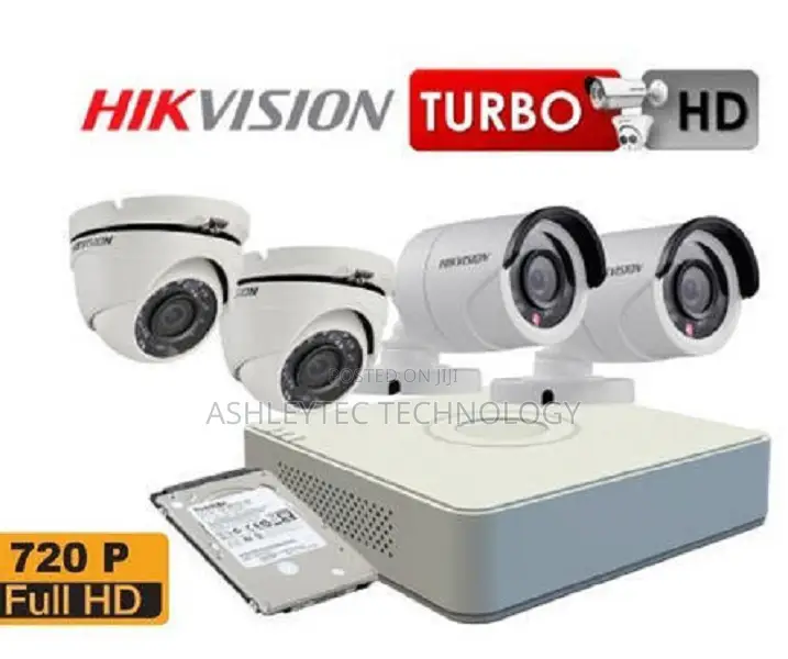 4 Cctv Camera Full Set Sale Only