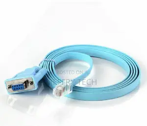 DB 9pin RS232 Serial to RJ45 CAT6 Ethernet Adapter LAN Conso