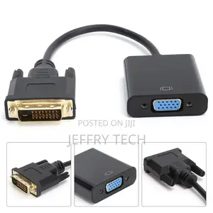 02 015 VGA Adapters DVI Male to VGA Female Adapter Reliable