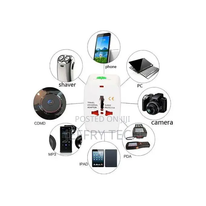 Travel Converter Adapter Universal All in One Worldwide Wall