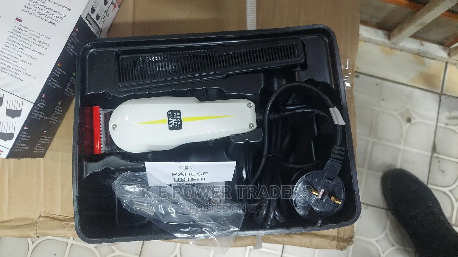 Adjustable Clip-Quality Wahl Shaving Machine