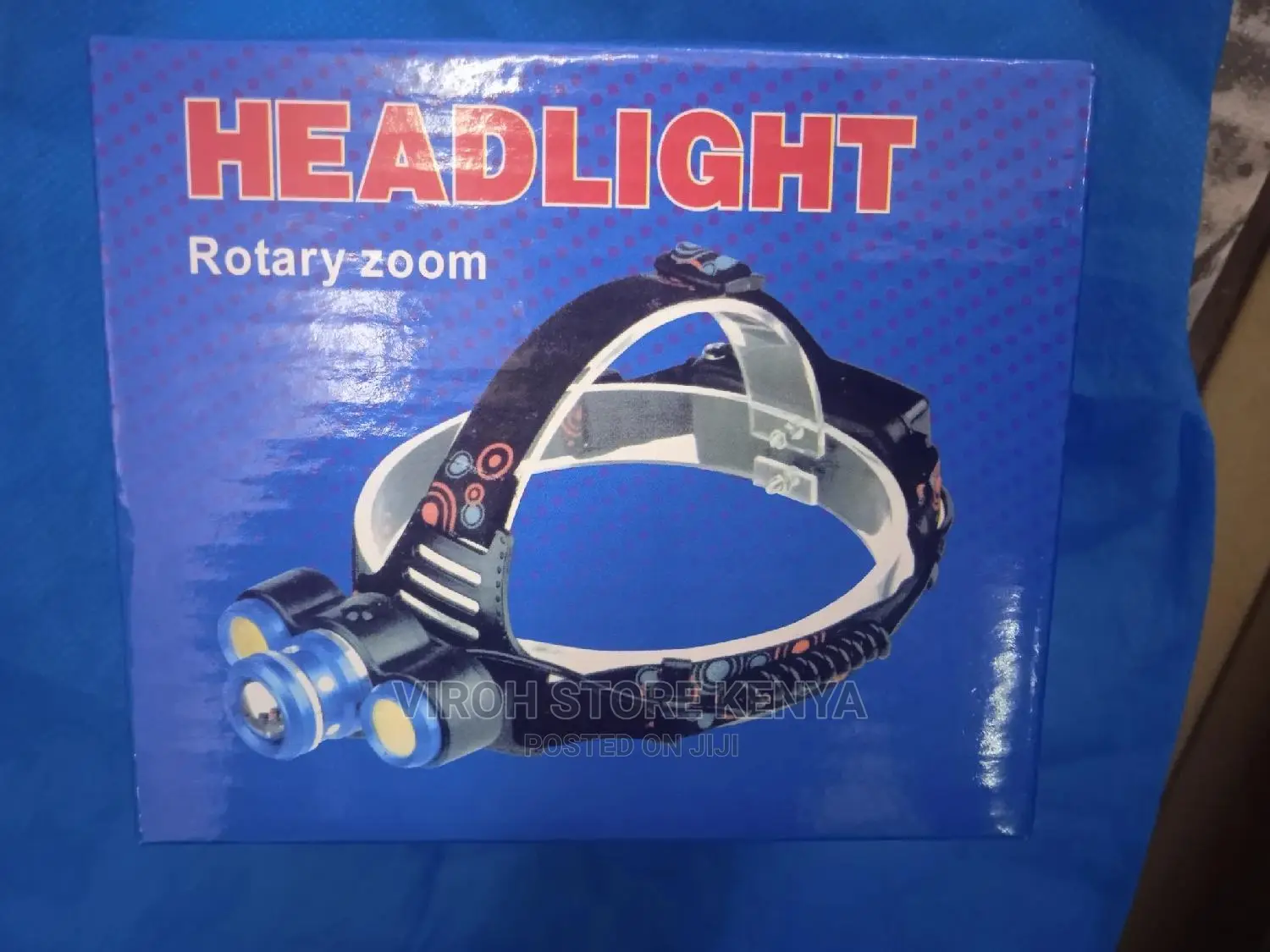 Rechargeable LED Cycling Headlight