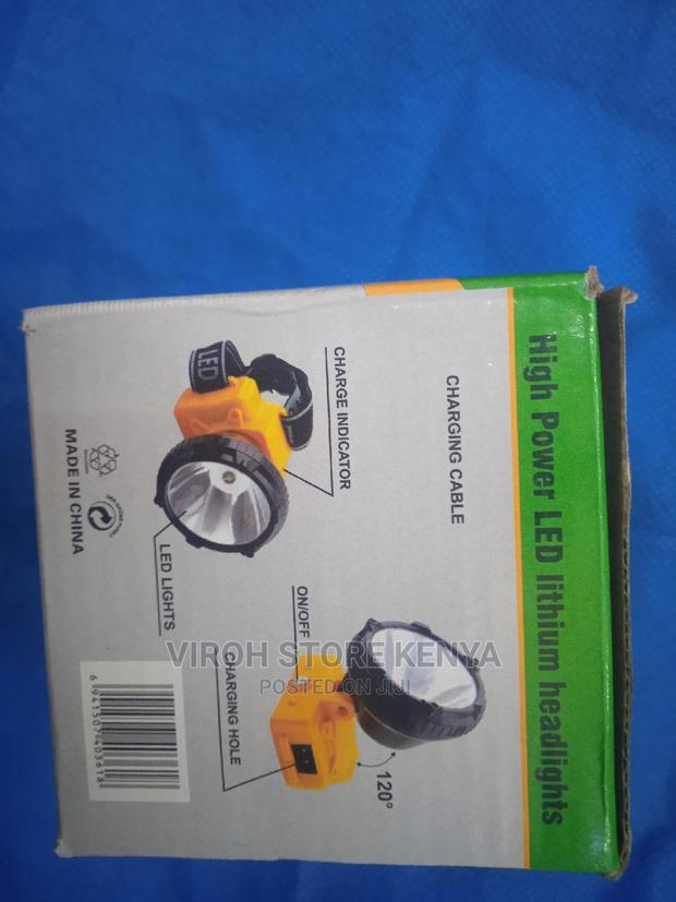 High Power LED Lithium Headlight With Strap - main view