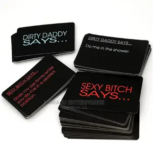 Bedroom Commands Adult Card Game