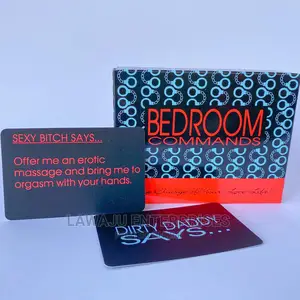 Bedroom Commands Adult Card Game