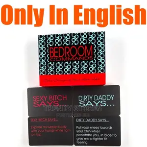 Bedroom Command Adult Card Game