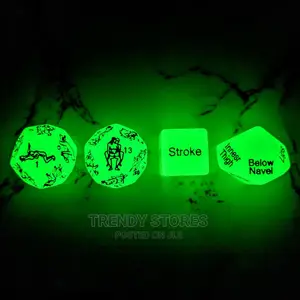 Glow in the Dark Sex Dice