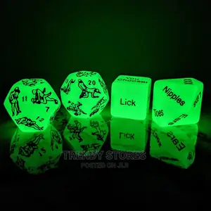 Glow in the Dark Sex Dice