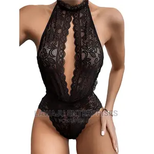 Black Sexy Lingerie Bodysuit