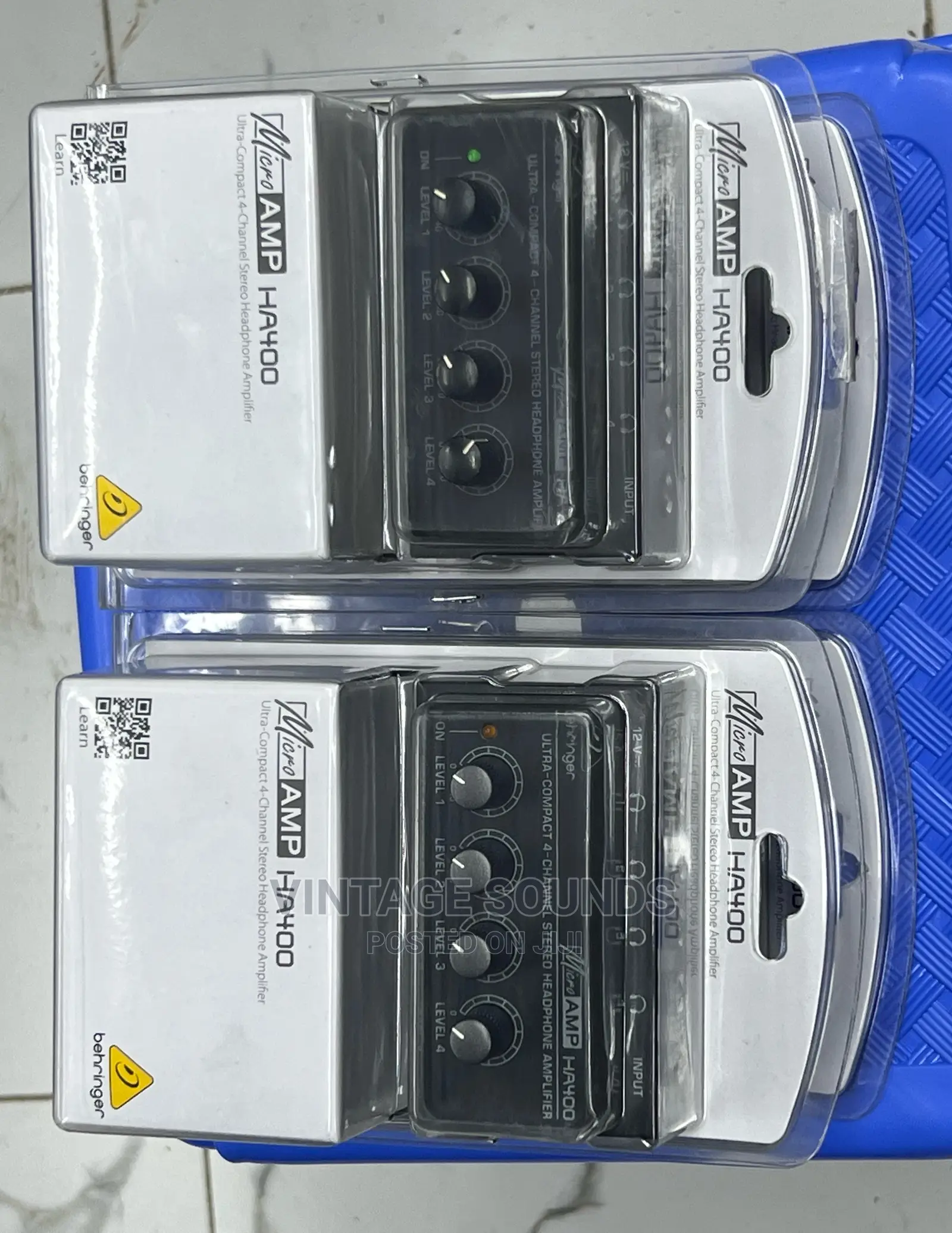 Behringer MICROAMP HA400 4line Stereo Headphone Amplifier