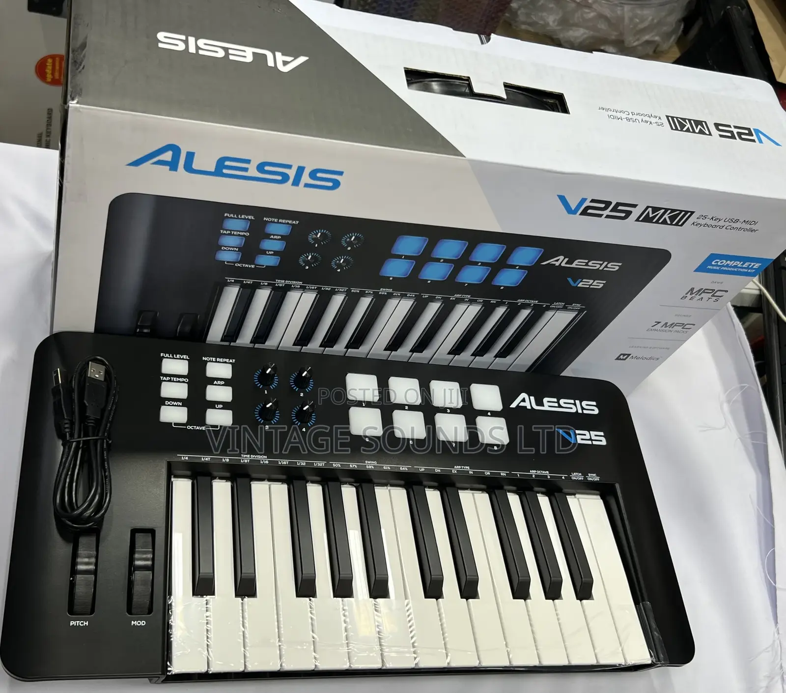 Alesis V25 - 25-Key USB MIDI Keyboard Controller