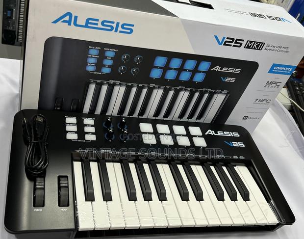 Alesis V25 MKII USB MIDI Keyboard Controller ,25 Velocity - thumbnail 2