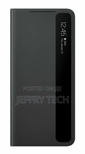 Samsung S View Flip Cover for Galaxy S21 Ultra 5G - Black