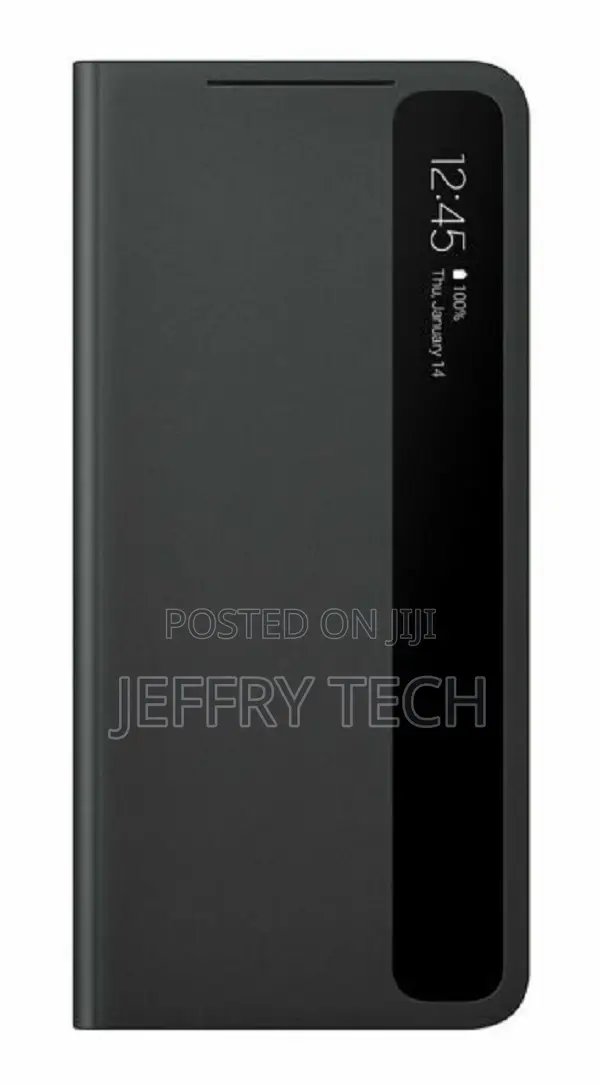 Samsung S View Flip Cover for Galaxy S21 Ultra 5G - Black