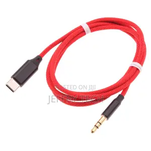 Aux Cable Usb-C to 3.5mm Audio Cord Car Stereo Aux-In Jack F