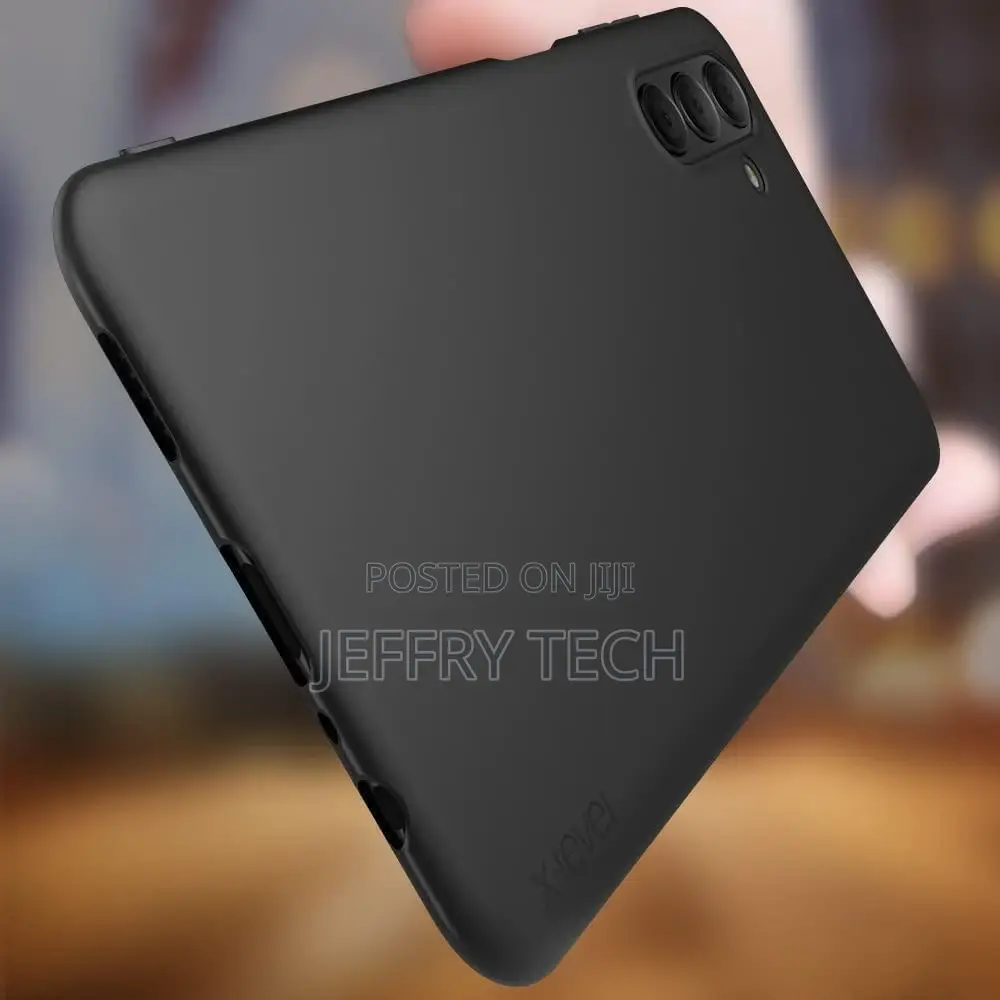 Samsung Galaxy A04S Case, Black Silicone Gel Phone Cover + S