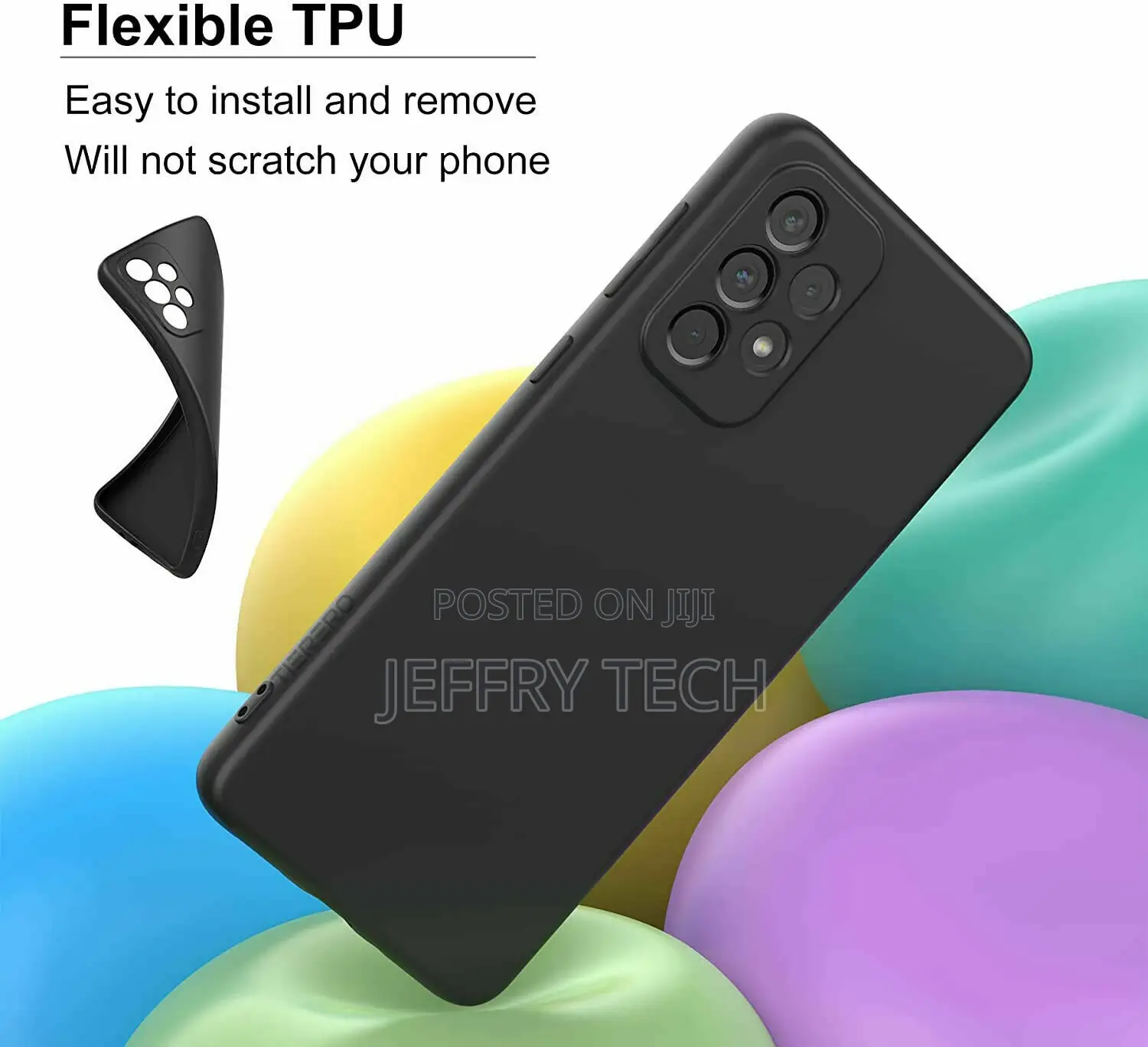 Silicone Case for Samsung A13 A23 A33 A73 A03 A53 Shockproof