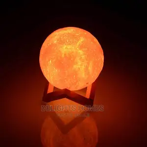 3d Printing Moon Night Light With Stand
