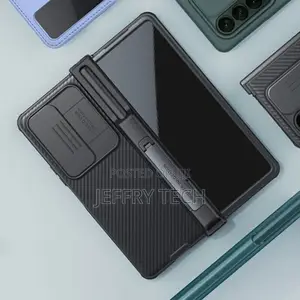 Nilkin for Samsung Galaxy Z Fold 4 Hinge Case With Pen Holde