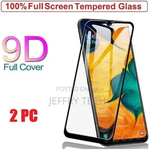 Samsung A02s A32 A42 S21 FE S22 + Full Cover Tempered Glass