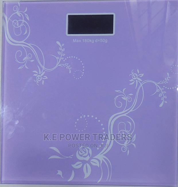 Strong 180kg Person Bathroom Digital Scale - main view