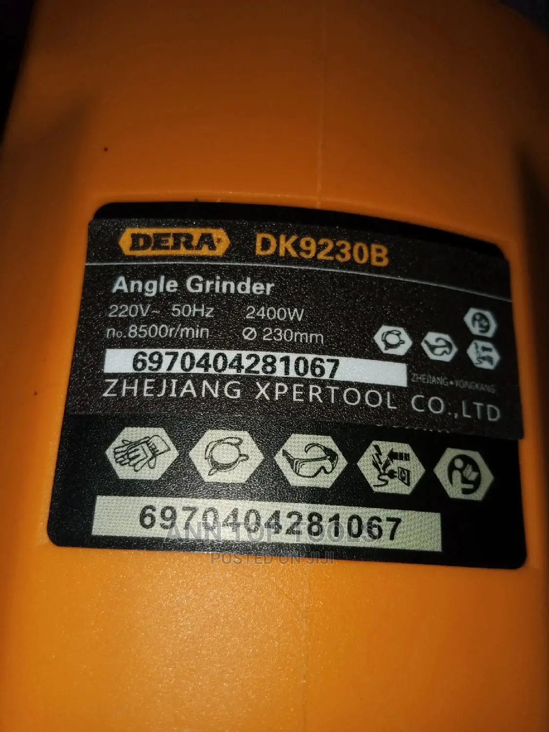 Dera Grinder 9"