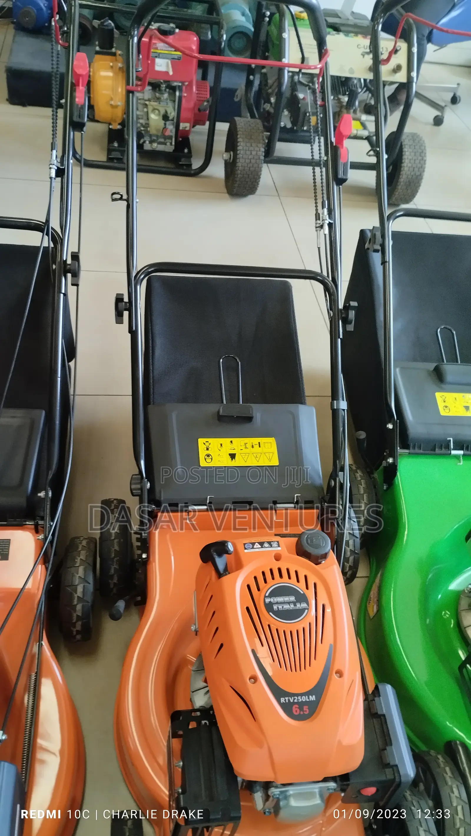 Petrol Driven Lawn Mower