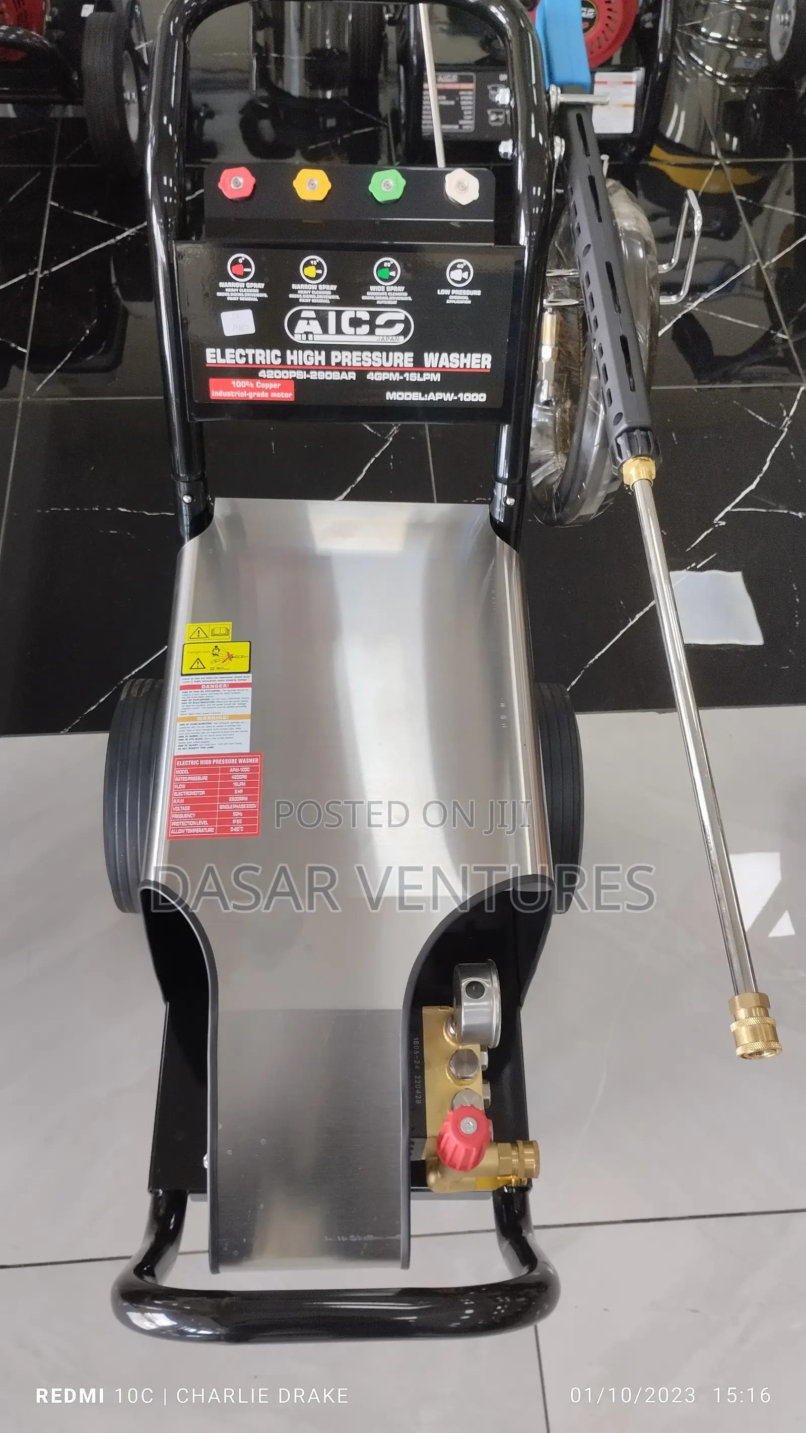 Aico Pressure Washer Machine 4200psi