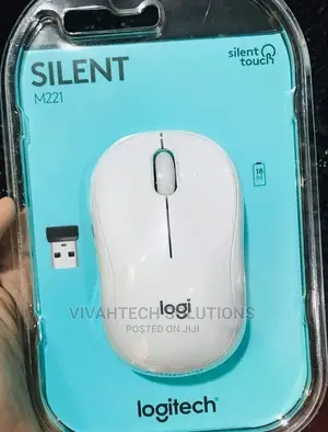 Logitech Wireless Mouse Silent M221 - Off White