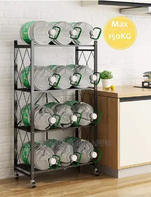 Foldable Storage Rack 4 Tier