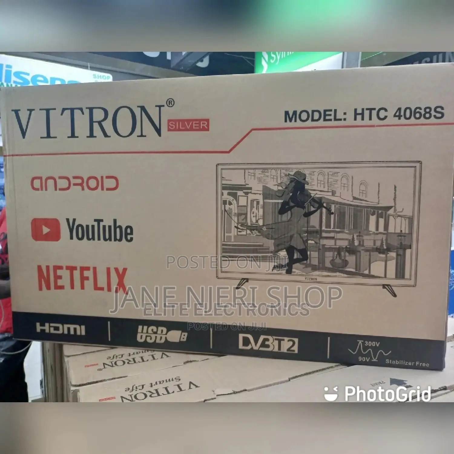 Vitron 40 With Netflix and Youtube