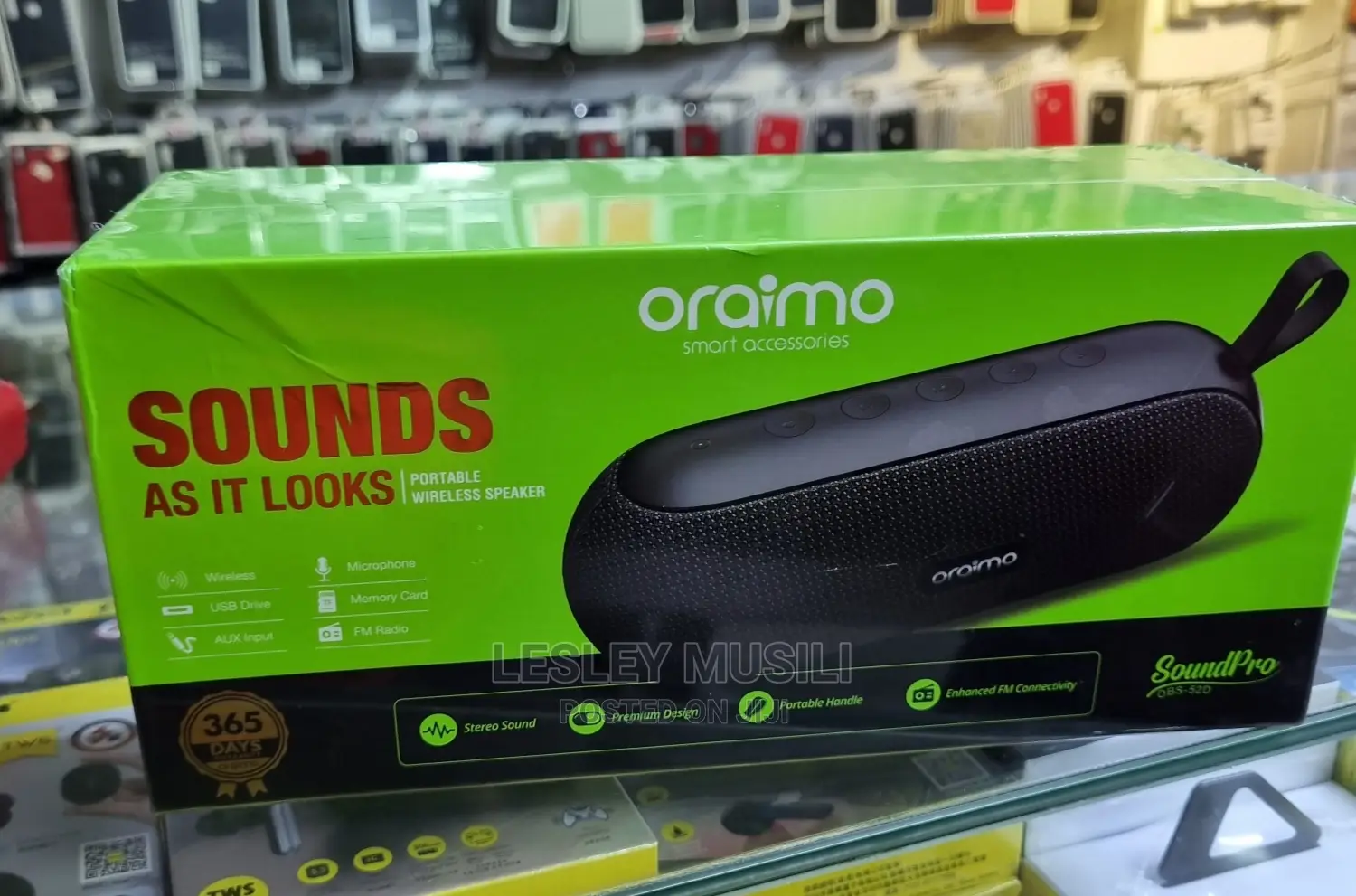 Orange Soundpro Bluetooth Speaker