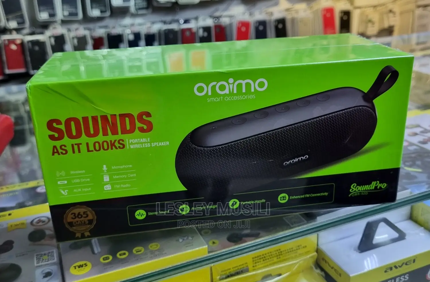 Orange Soundpro Bluetooth Speaker