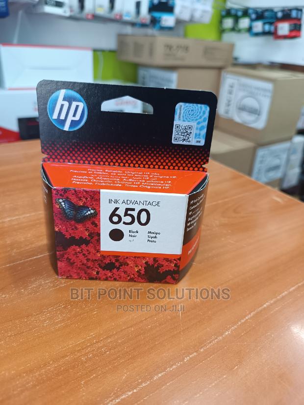Hp 650 Black Cartridge - main view